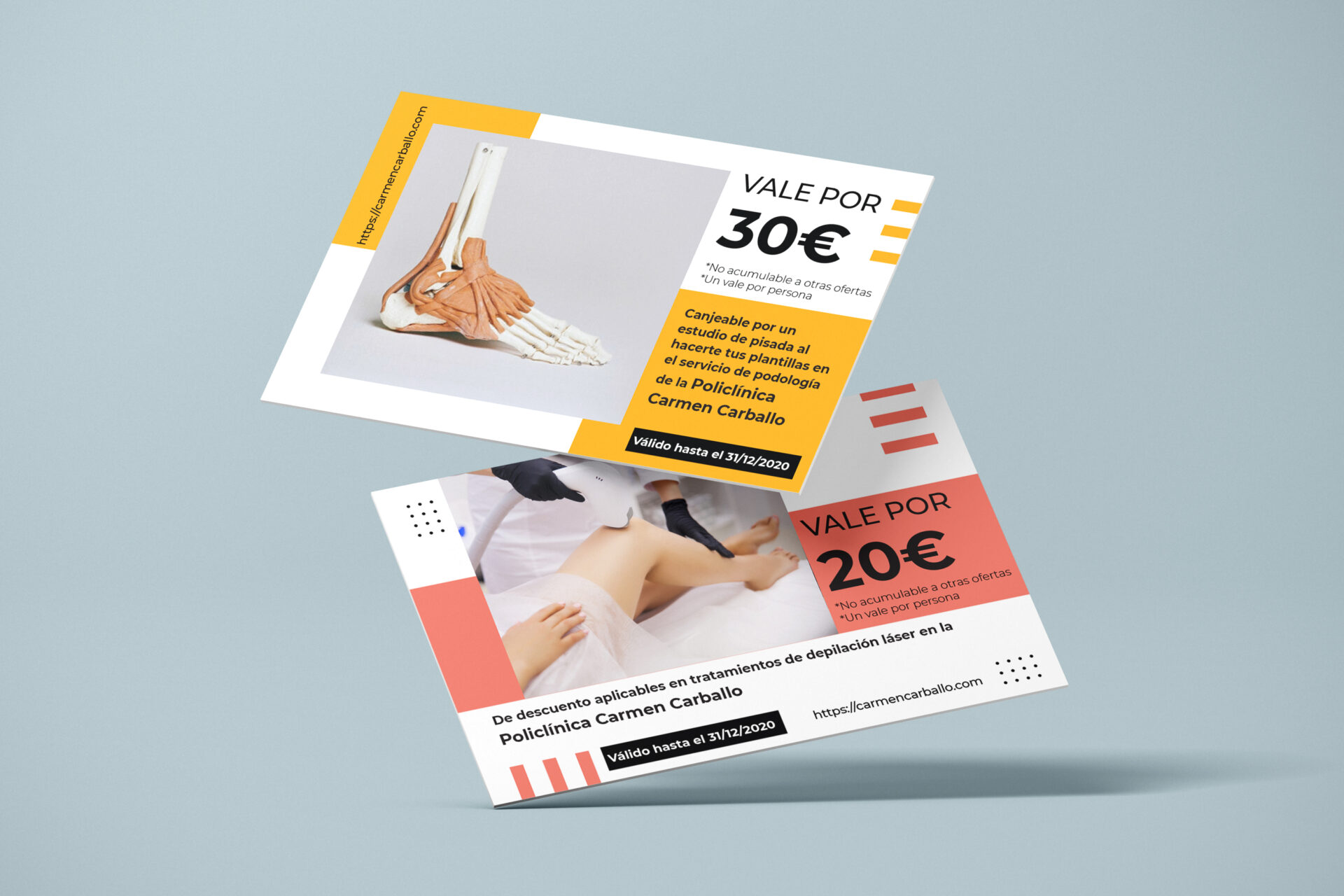 Tarjetas descuento